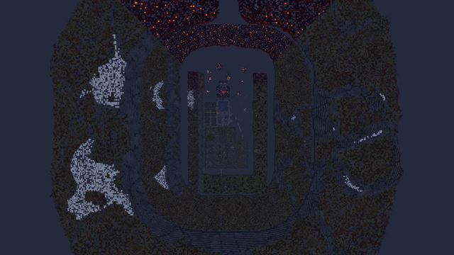 The Forsaken Keep from above