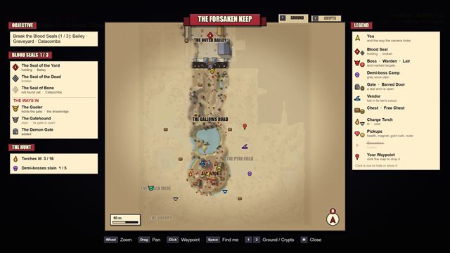 The parchment world map